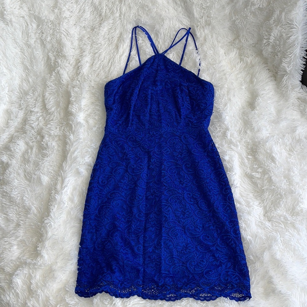 Royal Blue Teeze Me Dress